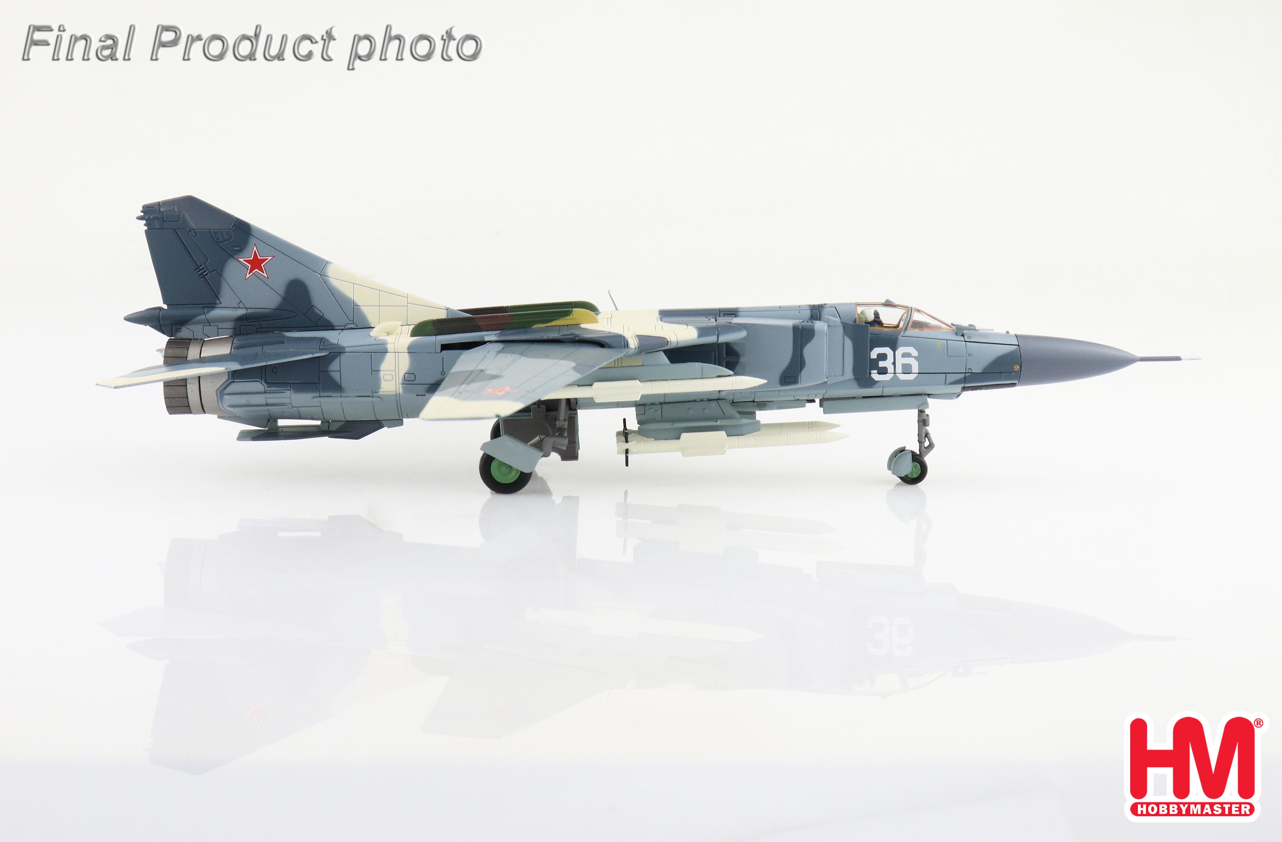 MIG-23-98 White 36, Russian Air Force (with 4 x R-77 missiles)